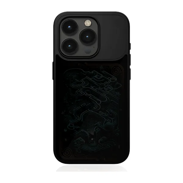 STM Reveal Warm MagSafe - Case for iPhone 15 (Black Realm)