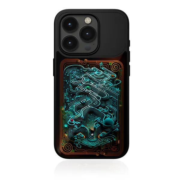 STM Reveal Warm MagSafe - Case for iPhone 15 (Black Realm)