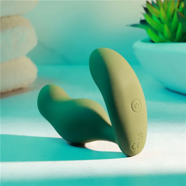 Cassini Anal Vibrator Black Zero Tolerance Green