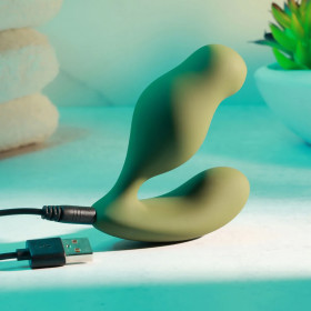 Cassini Anal Vibrator Black Zero Tolerance Green
