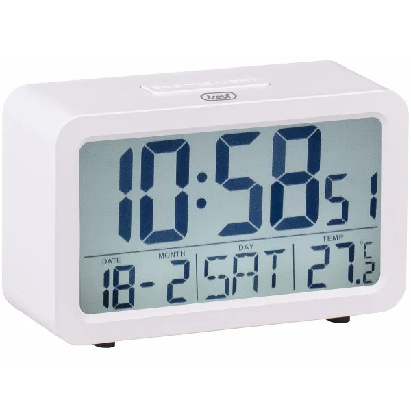 Table clock Trevi 0SL3P6001 White