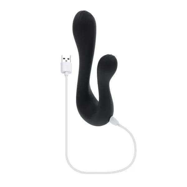 G-Spot Vibrator Playboy The Swan Black