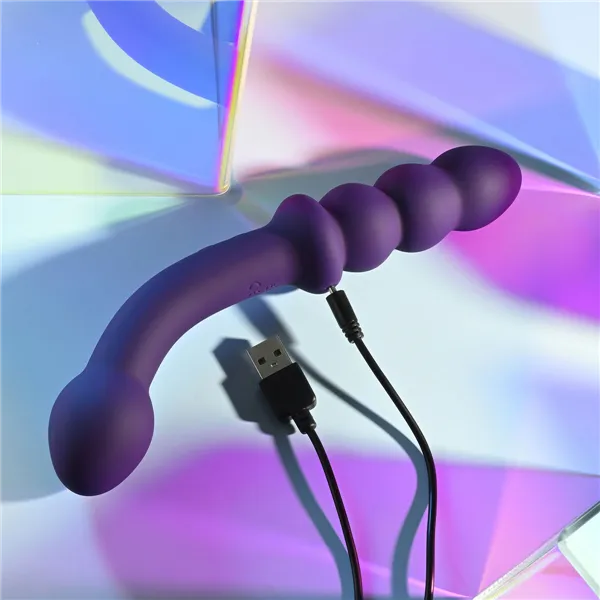 Cassini Anal Vibrator Black Playboy Purple