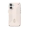 Speck Presidio2 Grip ClickLock & MagSafe - iPhone 16 Case (Bleached Bone / Heirloom Gold / Hazel Brown)