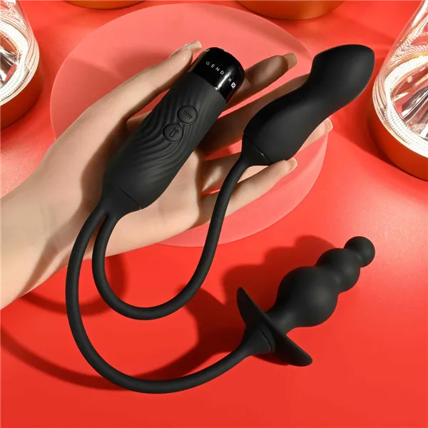 Cassini Anal Vibrator Black Gender X Black