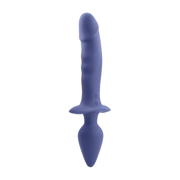 Cassini Anal Vibrator Black Gender X Dual Defender Purple