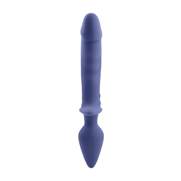 Cassini Anal Vibrator Black Gender X Dual Defender Purple