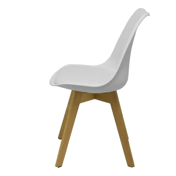 Pieņemšanas krēsls Don Rodrigo Foröl 4351PTBLSP10 Balts (4 uds)