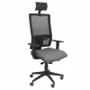 Office Chair with Headrest Horna bali Piqueras y Crespo BALI220 Grey