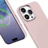 Crong Color Cover LUX Magnetic - iPhone 15 Pro MagSafe Case (Pink)