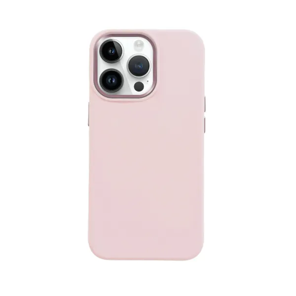 Crong Color Cover LUX Magnetic - iPhone 15 Pro MagSafe Case (Pink)