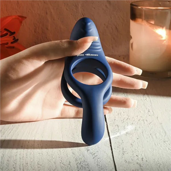 Cock Ring Zero Tolerance Blue