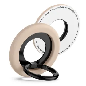 Spigen Nano Pop MagSafe Phone Ring - Finger holder with stand function (Coconut Beige)
