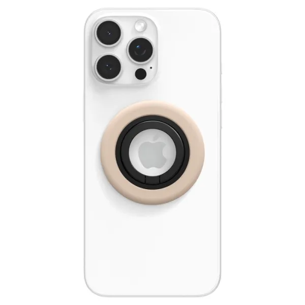 Spigen Nano Pop MagSafe Phone Ring - Finger holder with stand function (Coconut Beige)