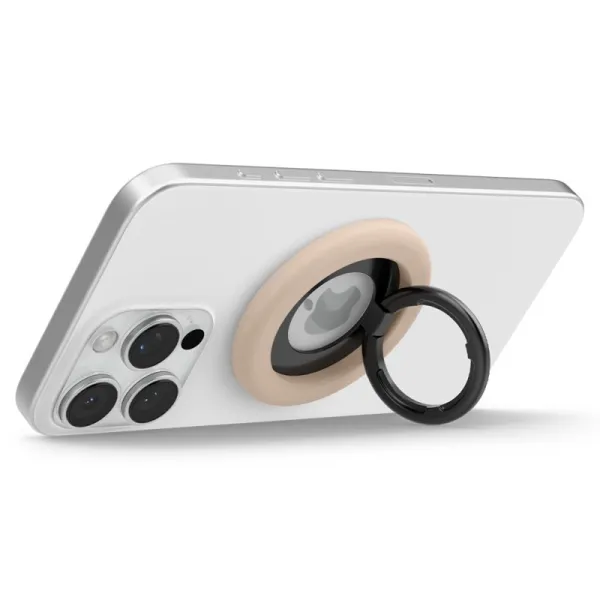 Spigen Nano Pop MagSafe Phone Ring - Finger holder with stand function (Coconut Beige)