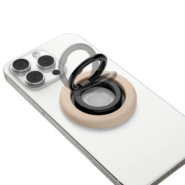 Spigen Nano Pop MagSafe Phone Ring - Finger holder with stand function (Coconut Beige)