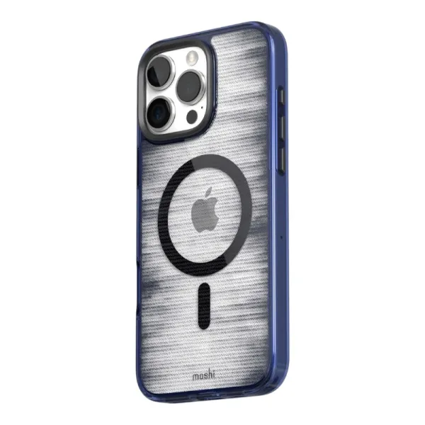 Moshi iGlaze MagSafe - Case for iPhone 16 Pro Max (Dusk Indigo)