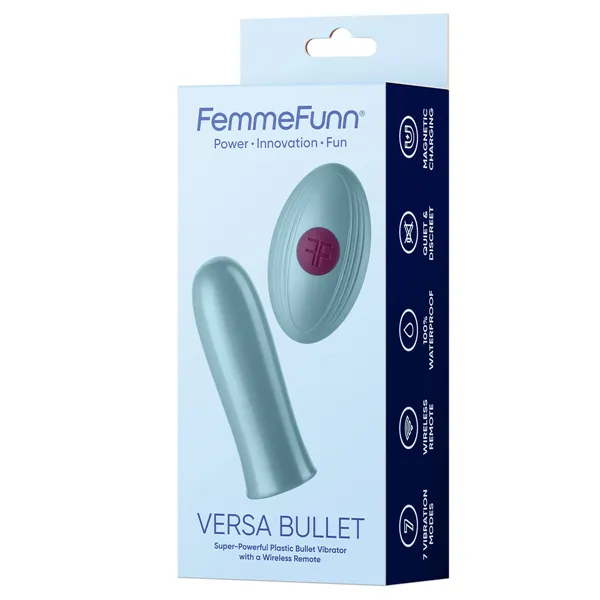 Bullet Vibrator FemmeFun Versa Bullet Blue