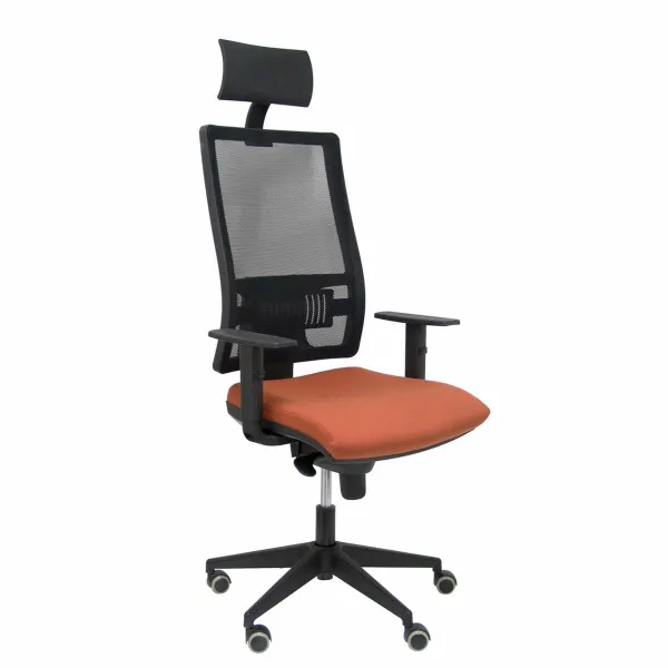 Office Chair with Headrest Horna bali Piqueras y Crespo BALI363 Brown