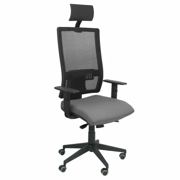 Office Chair with Headrest Horna bali Piqueras y Crespo SBALI40 Grey Light grey