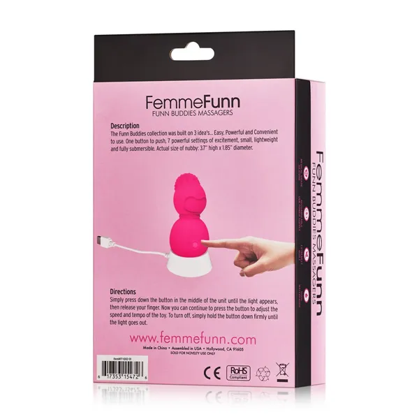 Mini-Vibrator FemmeFun Nubby Pink