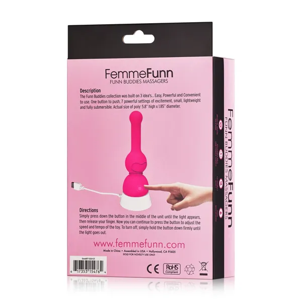 Mini-Vibrator FemmeFun Poly Pink