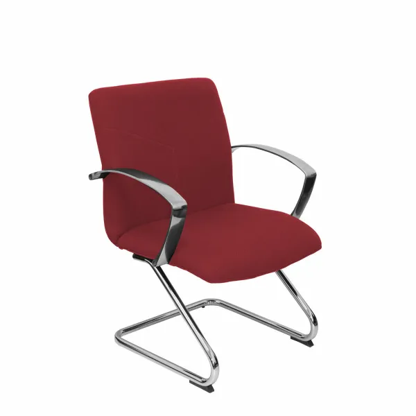 Office Chair Caudete  patín Piqueras y Crespo BALI933 Red Maroon
