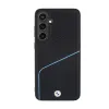 BMW Signature Leather Textured & Line MagSafe - Case for Samsung Galaxy S24 (Black)