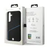 BMW Signature Leather Textured & Line MagSafe - Case for Samsung Galaxy S24 (Black)