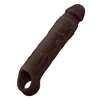 Penis cover Shaft F Black Ø 4 cm 19,8 cm