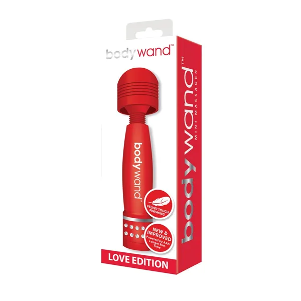 Mini Wand Massager Love Edition Red Bodywand 7679 Red