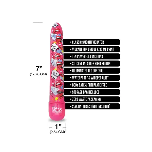 Bullet Vibrator NS Novelties Prints Charming Pink