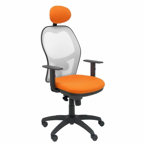 Biroja krēsls ar galvas atbalstu Jorquera  Piqueras y Crespo ALI308C Oranžs