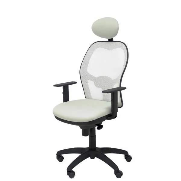 Office Chair with Headrest Jorquera Piqueras y Crespo BALI40C Grey Light grey
