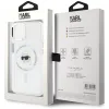 Karl Lagerfeld IML Metal Karl Head MagSafe - Case for iPhone 15 Plus (white)