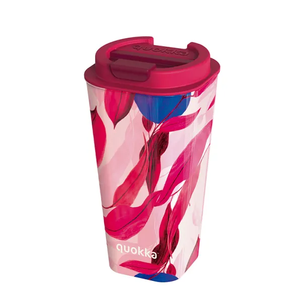 Quokka Vaso Cafe Double Walled - Double Walled Mug 450 ml (Satsuma)