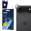 3mk HARDY Lens Protection Pro - Camera Lens Glass for iPhone Air (Titanium Gray)