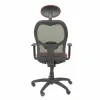 Office Chair with Headrest Jorquera malla Piqueras y Crespo NSPGRAC Maroon