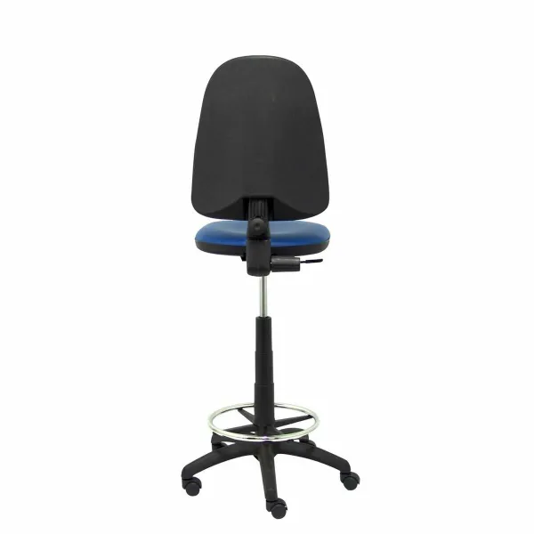 Stool Ayna  Piqueras y Crespo 4CPSPAZ Blue PVC Imitation leather
