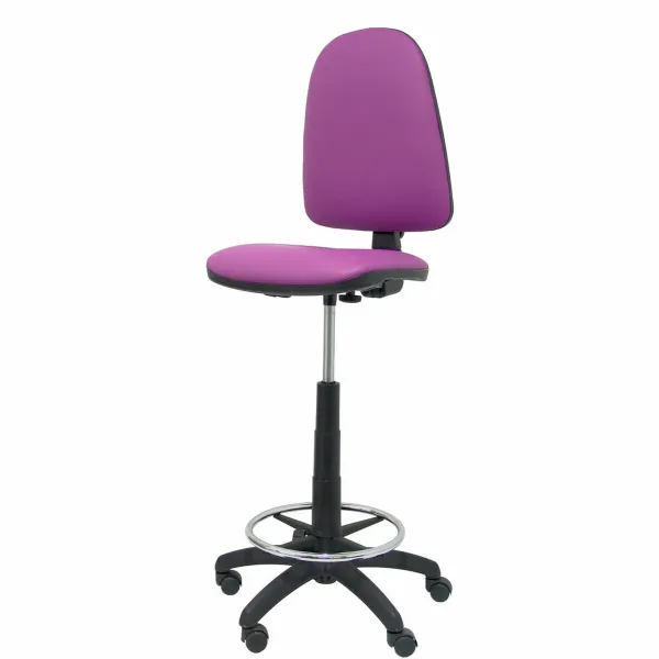 Stool Ayna  Piqueras y Crespo 4CPSPMO Purple PVC Imitation leather