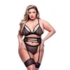 Underwear Set Baci Lingerie Black 3 Pieces