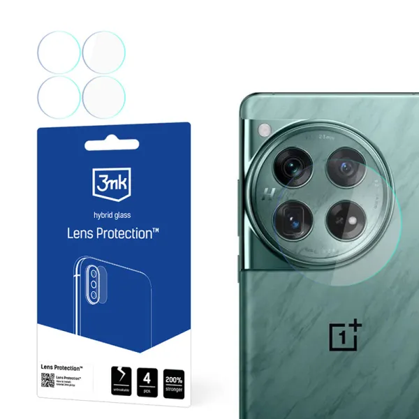 3mk Lens Protection - Glass for OnePlus 12 camera lens (4 sets)