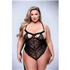 Leotard Baci Lingerie Sexy Strappy Lace Black