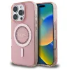 Guess IML Rhinestones MagSafe - Case for iPhone 16 Pro Max (Pink)