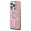 Guess IML Rhinestones MagSafe - Case for iPhone 16 Pro Max (Pink)