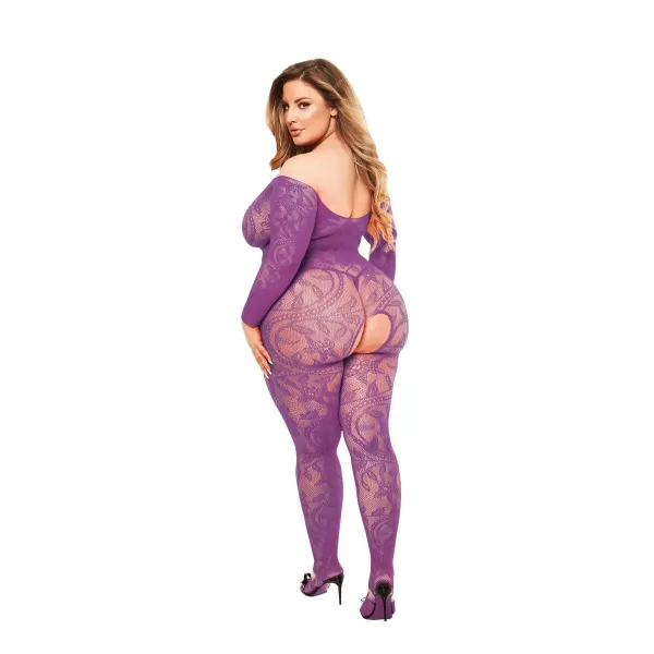 Woman's jumpsuit Baci Lingerie Bodystocking (Queen)