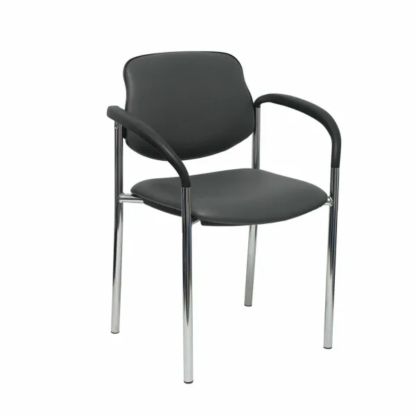 Стул для приемов Villalgordo Piqueras y Crespo SP600CB Темно-серый С подлокотниками