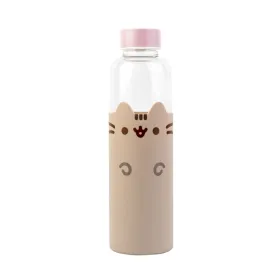 Pusheen - 500 ml Glass Water Bottle