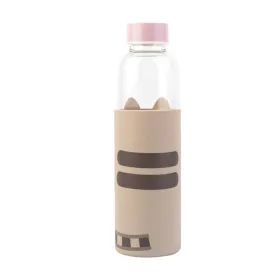 Pusheen - 500 ml Glass Water Bottle