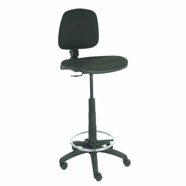 taburete Piqueras y Crespo PB840RN Melns PVC